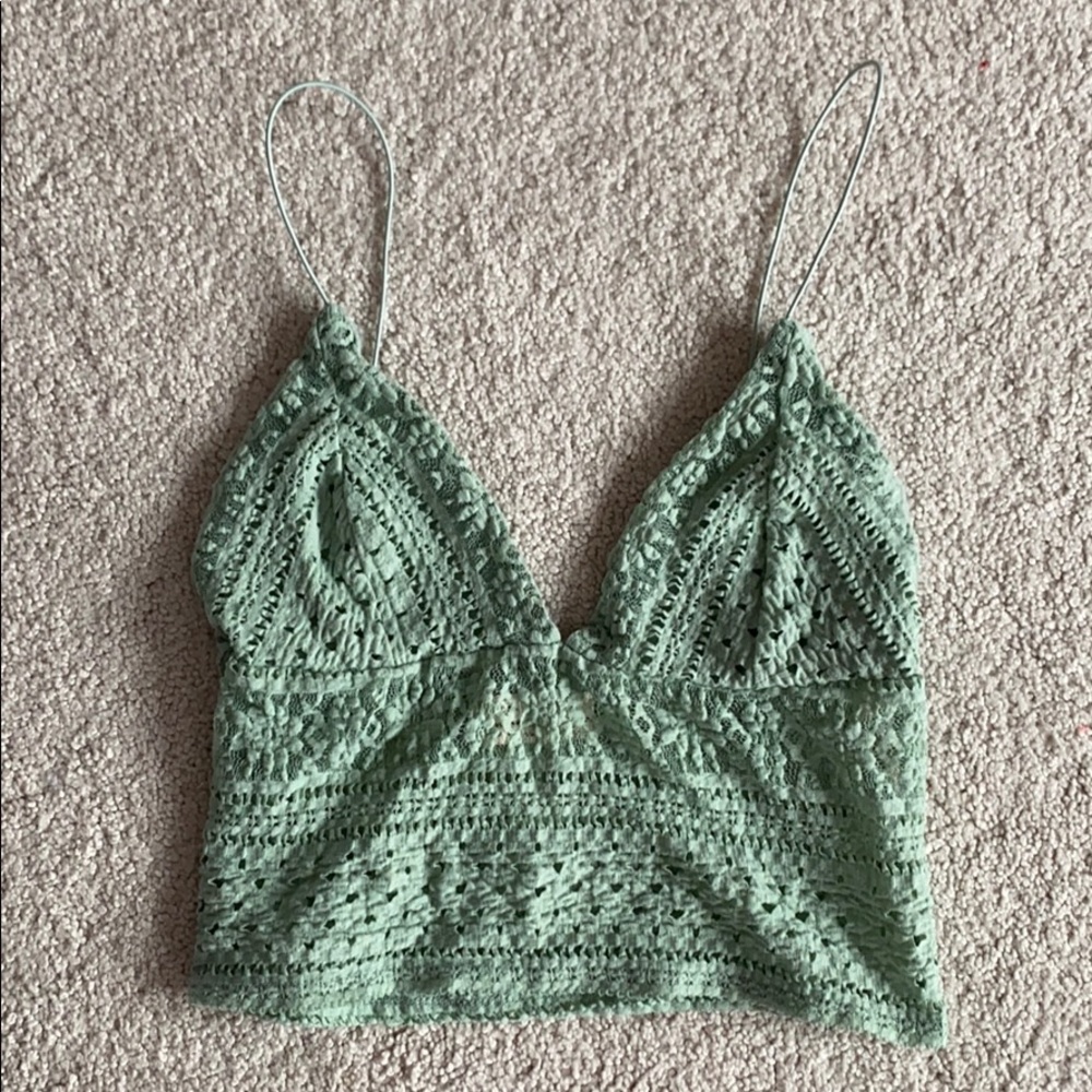 Urban Outfitters Mint Bralette/Top